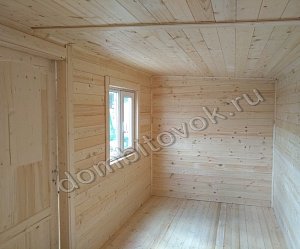 №2 Бытовка дачная распашонка без перегородок (утепленная)