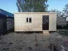 Бытовка дачная стандарт с тамбуром фото