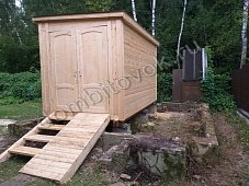 Фото бытовки дачной с двумя хозблоками