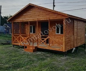 №1 Дачный домик с открытой верандой