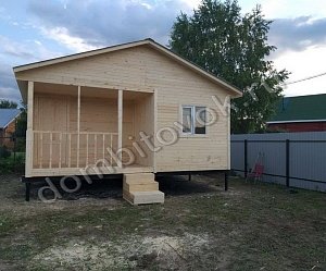 №14 Домик садовый с террасой, прихожей и двумя спальнями