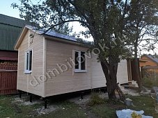 Фото бытовки распашонка с перегородками и хоз.помещением 1х2 метра