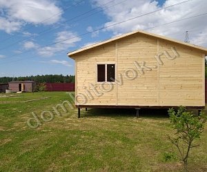 №10 Садовый одноэтажный домик с тамбуром и двумя спальнями