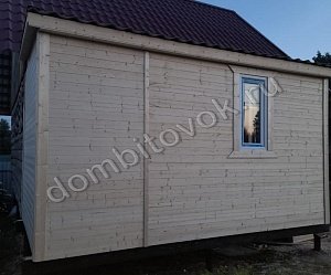 №1 Бытовка дачная стандарт (утепленная)