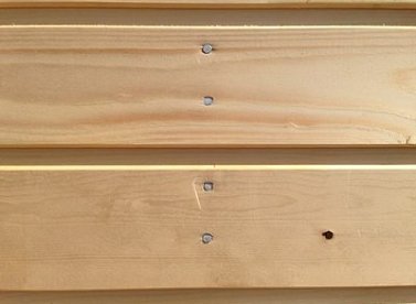 №45 Прибивание снаружи в 2 гвоздя