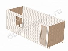 Фото хозблока для дачи стандарт