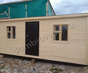 №3 Бытовка дачная распашонка с перегородками (утепленная)