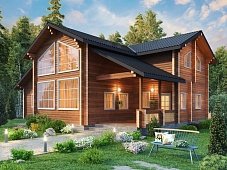 Дом из бруса "Berg"