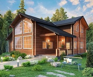 Дом из бруса "Berg"