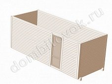 Фото хозблока деревянного без окон