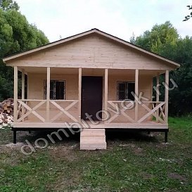 Фото дачного домика 6 на 7 вид спереди