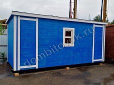 Бытовка дачная утепленная с двумя отдельными помещениями фото