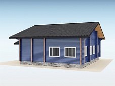 Дом из бруса "Air"