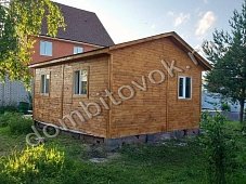 Дачный домик с тремя комнатами фото