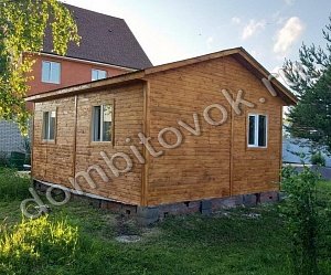 №9 Дачный домик с тремя комнатами