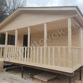 Дом для сезонного проживания 6х6 метров под ключ