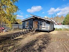 Одноэтажный дом с двухскатной крышей К1-8