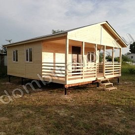 Фото одноэтажного дачного домика