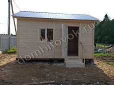 Мини домик с душем и туалетом фото