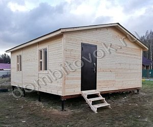 №9 Дачный домик с тремя комнатами