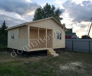 №14 Домик садовый с террасой, прихожей и двумя спальнями