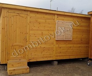 №8 Хозблок деревянный без окон