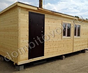 №15 Бытовка дачная стандарт и два окна 1х1м (утепленная)