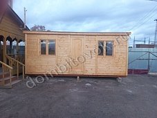 Фото бытовки распашонка с одной перегородкой