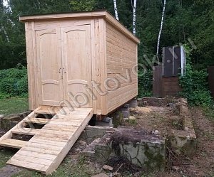 №10 Хозблок с двумя распашными дверьми