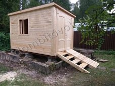 Фото бытовки дачной с двумя хозблоками