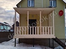 Веранда для бытовки фото