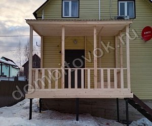 Веранда для бытовки