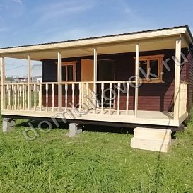 Веранда к бытовке проекты фото