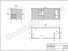 Фото бытовки утепленной с крыльцом 1х1м