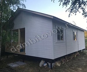 №14 Домик садовый с террасой, прихожей и двумя спальнями