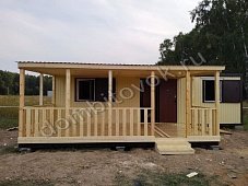 Веранда для бытовки фото