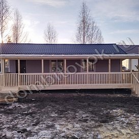 Терраса 11,5х2,7 метра под ключ