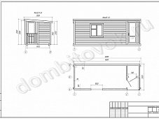 Фото хозблока для дачи с крыльцом 1х1 метр