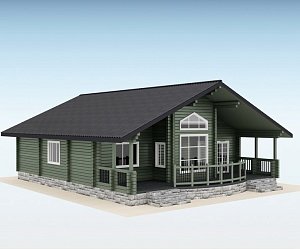 Дом из бруса "Wald"