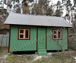 №7 Дачный домик шириной три метра
