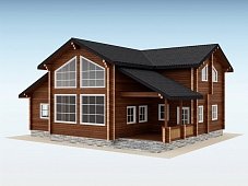 Дом из бруса "Berg"