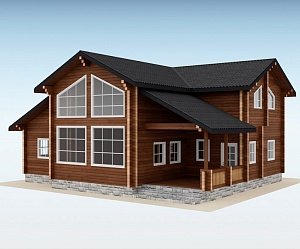 Дом из бруса "Berg"