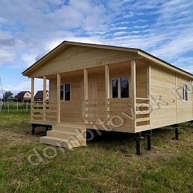 Деревянные домики от производителей фото