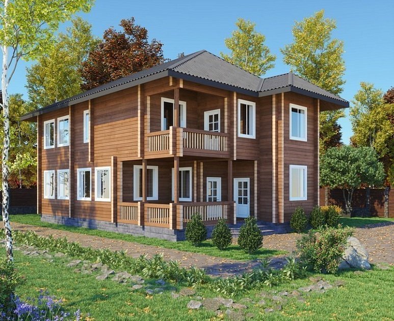 Дом из бруса "Sweet"