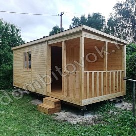 Бытовка с верандой 2х2,3 метра