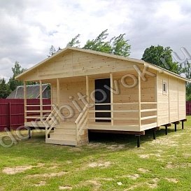 Дом на базе бытовок