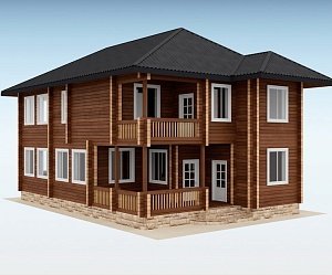 Дом из бруса "Sweet"