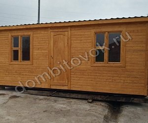 №32 Бытовка строительная с тамбуром и двумя комнатами