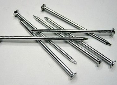 №20 Оцинкованные гвозди снаружи 50 мм