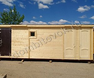 №9 Хозблок трёхсекционный для дачи